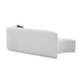 thumbnail image 3 of Fickle Grey Velvet Modular RAF Loveseat, 3 of 7
