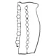 thumbnail image 5 of 31216460 Kit de reparación de aletas de remolino de repuesto for Volvo C70 C30 V50 S40 S60 S80 V70 XC70 XC90 XC60 30777650, 5 of 5