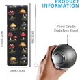thumbnail image 2 of Mushroom Stainless Tumbler with lid,20oz Travel Mug, Reusable Metal Straw & Brush, Double-Wall Vacuum Bottle Cup for Coffee Wine Tea Hot and Cold Drinks,Gifts, 2 of 6