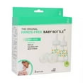 thumbnail image 3 of Hands-Free Baby Bottle - Anti-Colic Self Feeding System 4 oz (2 Pack - Dinosaur), 3 of 7