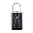 thumbnail image 1 of Zootealy Key Safe Box with Dustproof Cover No Need to Install 4-Digit Combination Password Outdoor Key Storage Box Key Padlock Case Resettable Code Key Holder, 1 of 6