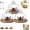 3B, variant on Charcuterie Snow Globe Container Wood – Clear Dome Food Display Box for Charcuterie Boards, Cheese, Desserts & Holiday Entertaining (A)