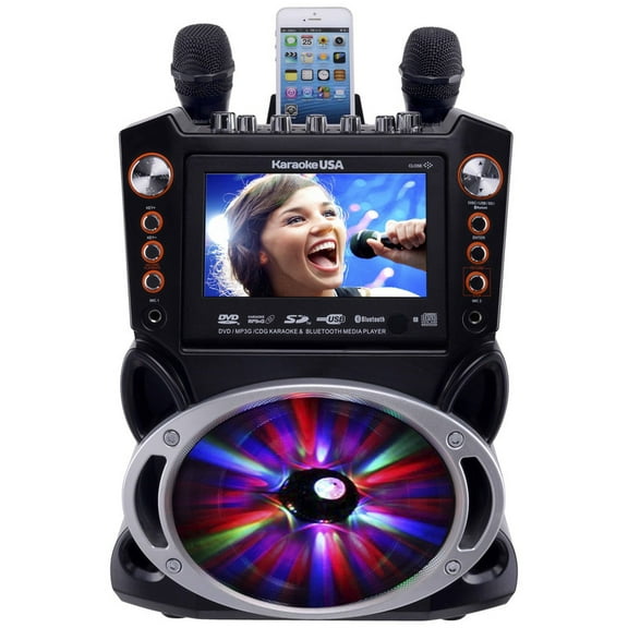 Karaoke Usa GF846 Karaoke Machine With  Dvd/Cdg/Mp3g