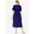 thumbnail image 2 of Woman Within Plus Size Short-Sleeve Button-Front Pocket Dress (Petite Available), 2 of 6