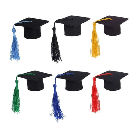 

CHXonu 6 Pieces Graduation Bottle Graduation Hat Toppers With Tassels 2024 Happy Graduation Birthday Garden Banner Graduation Bottle Caps Blue Graduation Hat Tassels Bulk Jar Openers for Seniors Skin