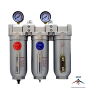 1 Inline Compressed Air Regulator Filter Desiccant Dryer Moisture Separator