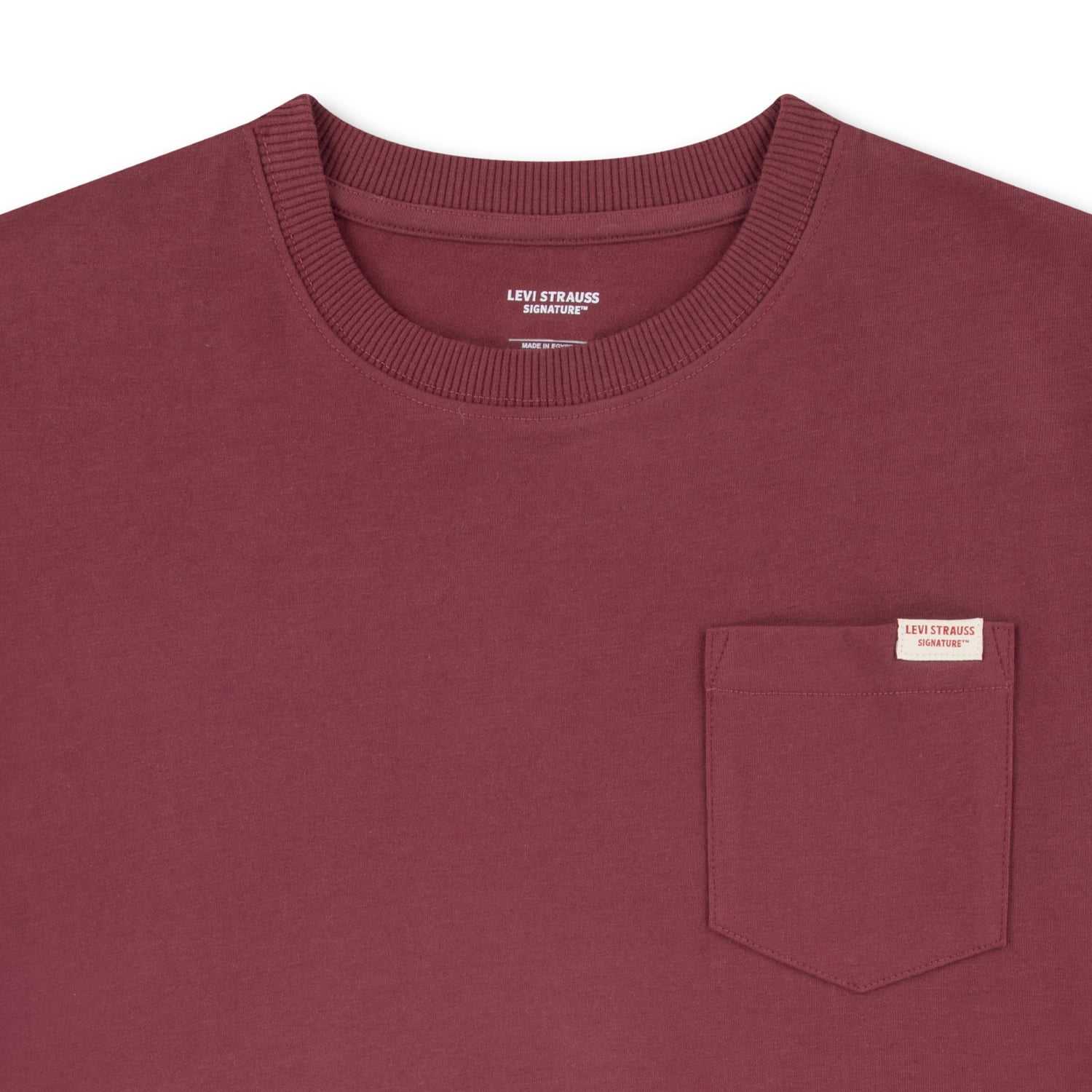 Levi Strauss Signature Boys Short Sleeve Pocket Tee, Sizes 4-18