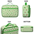 thumbnail image 3 of Insulated Lunch Bag With Fresh Watermelon Print, Durable Lightweight Tote For School, Daycare, Picnics, Summer Parties. Perfect For Watermelon Lovers, Tropical Fruit, Beach, Sunshine, 3 of 6