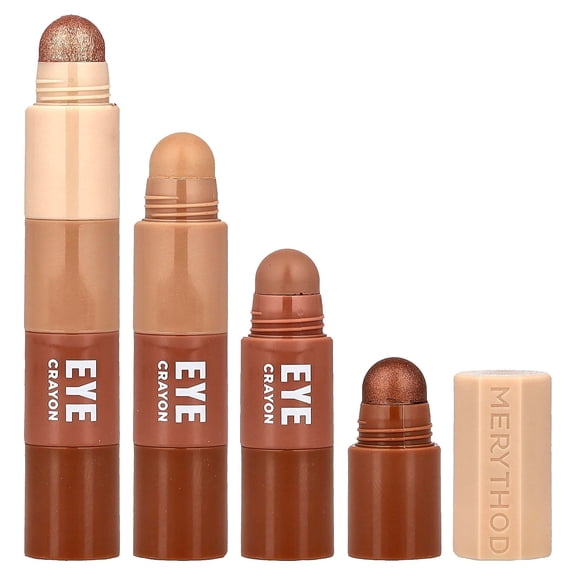 Merythod Reeledge Eye Crayon, 02 Flat Brown, 0.16 oz (4.4 g)