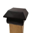thumbnail image 2 of Nuvo Iron SPC25 Plastic Black Post 4" x 4" Cap, 2 of 8