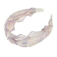 thumbnail image 4 of Unique Bargains 1 Pc Cute Chinese Style Printed Knotted Headband Headbands for Women Purple, 4 of 5