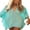 001 Blue, variant on Swim Cover Ups for Women Plus Size Deep V-Neck Oversized Swimsuit Cover Up Lace Stitching Slightly See-Through Bathing Suit Cover Up Shermie