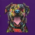 thumbnail image 2 of My Favorite Breed is The One In Need | Colorful Labrador Dog | Dean Russo Art Animal Lover Mens Sleeveless Top, Purple, XL, 2 of 5