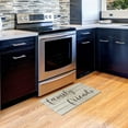 thumbnail image 2 of J&V TEXTILES Oversized 20"x39" Anti-Fatigue Embossed Floor Mat Family & Friends, 2 of 9