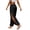 Black, variant on High Slit Harem Pants Women Pilates Dance Harem Trousers High Waist Soft Fashion Loose Casual Sport Yoga Pants Black XXL(XXL)