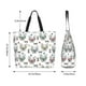 thumbnail image 5 of Fotbe Cute French Bulldog Bolsa Tote Estética de Lona con Estampado para Mujer - Bolsa Reutilizable de Hombro Casual para Vacaciones, Compras, Trabajo y Gimnasio, 5 of 8