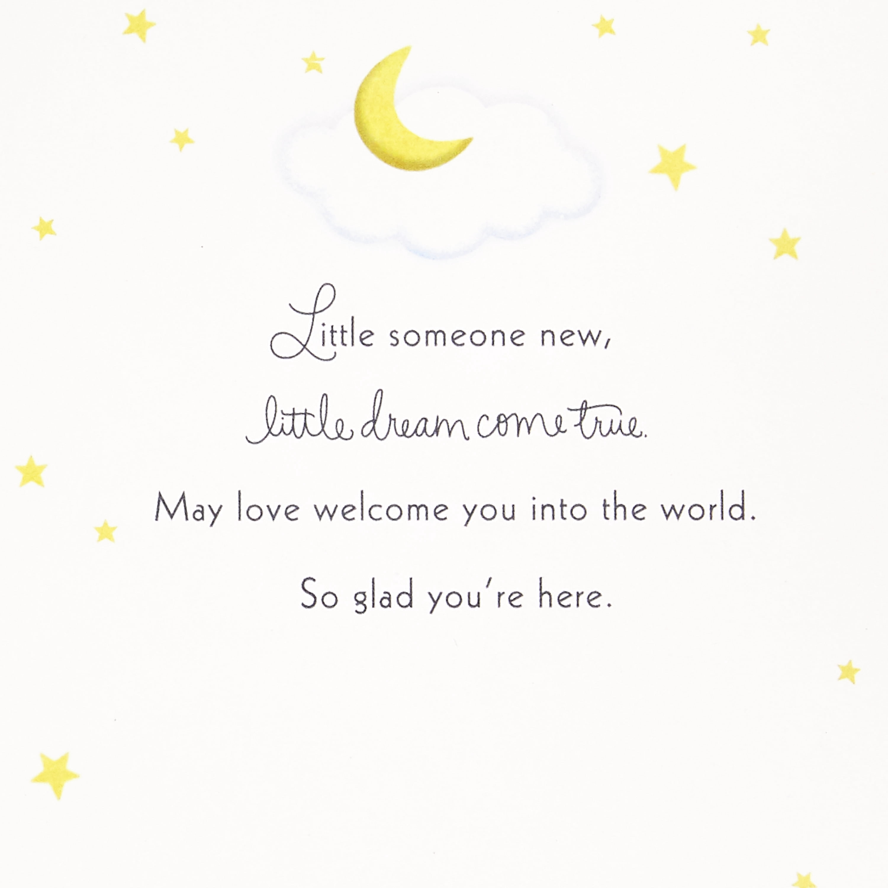 Hallmark Paper Wonder Pop Up Baby Shower Card (Cloud Nursery)