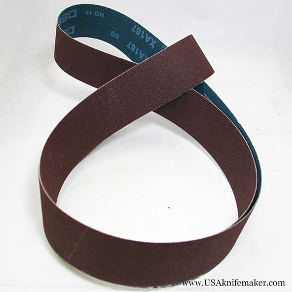 XA167 Aluminum Oxide Resin Cloth Belt - 2"x72" - 120x