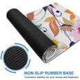thumbnail image 6 of Flowers and Strange Leaves&nbsp;mouse Padswaterproofwashable&nbsp;for Office Home Work GamingmousematRubber Base Mousepad with Stitched Edges 31.5x11.8inches, 6 of 7