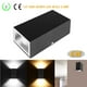 thumbnail image 1 of Lámpara De Pared Led Cob Para Interiores De 6W, Iluminación De Aplique De Forma Trapezoidal De Doble Cabezal Para Sala De Estar, Bar, Cafetería Speravity HA025699-04, 1 of 7
