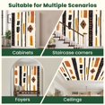 thumbnail image 6 of Peel and Stick Wallpaper Canvas Modern Stripe Beige White Geometric Diamond Shapes Striped Lines Earth Modern Art Wall Mural Decor Self Adhesive and Removable 100in x 144in, 6 of 7