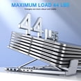 thumbnail image 5 of NexTone Laptop Docking Station Stand, 8 in 1 USB C Hub HDMI Portable Laptop Stand with USB Ports, USB C Multiport Adapter USBC Dock Station Computer Holder for MacBook Pro/Air, Dell, HP, Lenovo, ASUS, 5 of 7