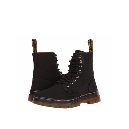 Dr. Martens Men's Combs Washed Canvas Combat Boot