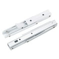 thumbnail image 4 of Uxcell 2 Pcs Folding Shelf Brackets, 8 Inch Iron Collapsible Shelf Bracket, L Shelf Bracket Home Decor, White, 4 of 6