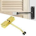 thumbnail image 3 of serony Spring Door Closer Automatic Adjustable Door Stopper Door Hardware Golden, 3 of 8