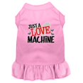 thumbnail image 1 of Mirage Pet 58-441 LPKXS Love Machine Screen Print Dog Dress, Light Pink - Extra Small, 1 of 1