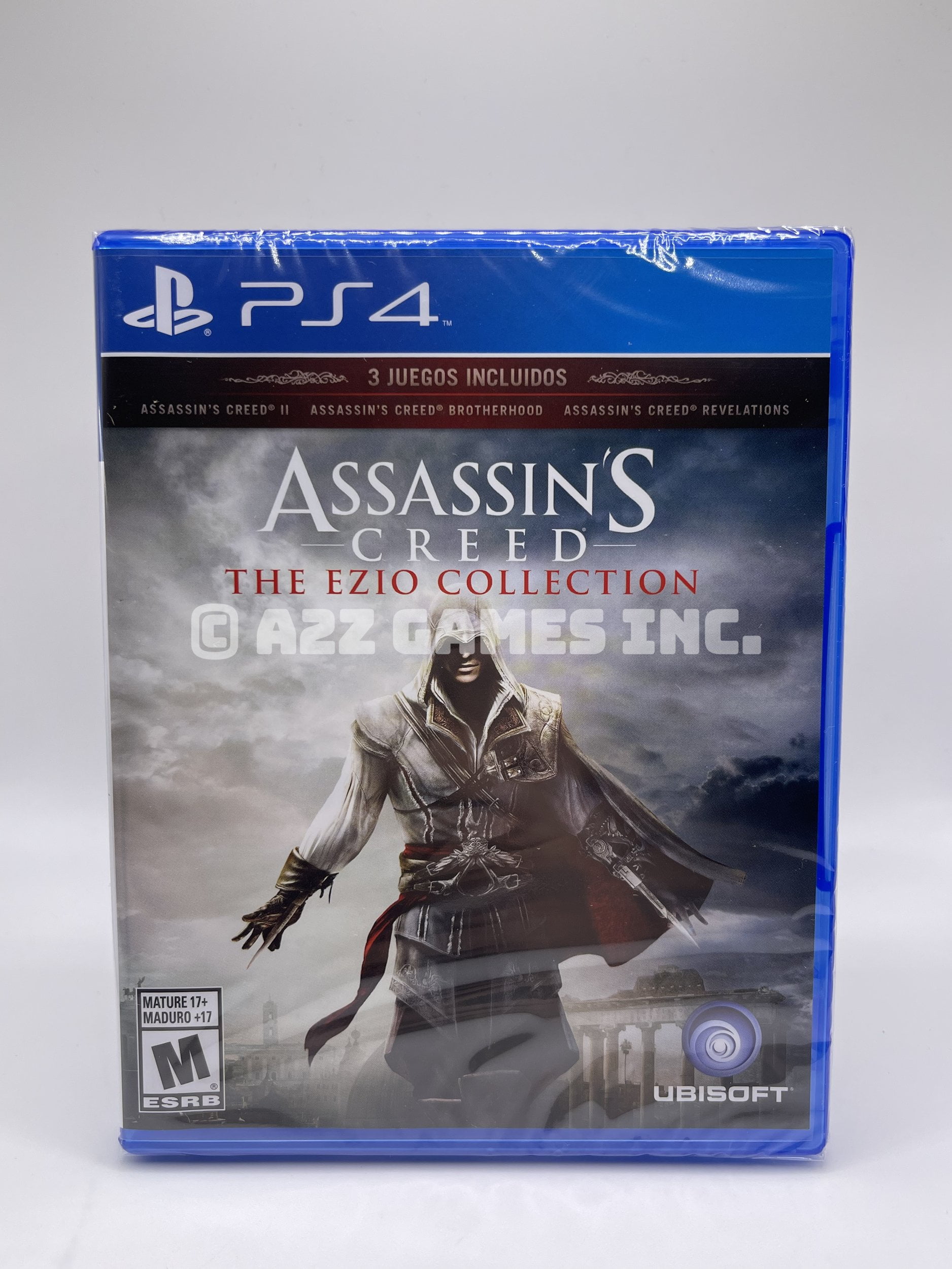 Assassin's Creed: The Ezio Collection - The Acclaimed Trilogy (Playstation  4 - PS4) includes Assassin’s Creed II, Brotherhood, and Revelations