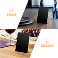 thumbnail image 3 of BESTYASH 6Ud Pizarras Pequeñas Negras Para Mensajes Y Etiquetas En Cafeterías Y Buffets, 3 of 8