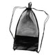 thumbnail image 1 of Bolsa de malla shamjiam con cordón para buceo con correa hombro color negro Saco de malla de nailon, 1 of 8