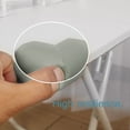 thumbnail image 3 of Unique Bargains 6pcs Desk Table Edge Foam Corner Cushion Guards Strip Roll Soft Bumper Protector with Stick Tapes Gray, 3 of 8