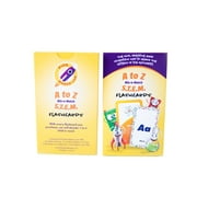 A to Z Science Alphabet Flash Cards - Use these S.T.E.M flashcards to learn letters like A for Atom, E for Electrons and R for Rocket.