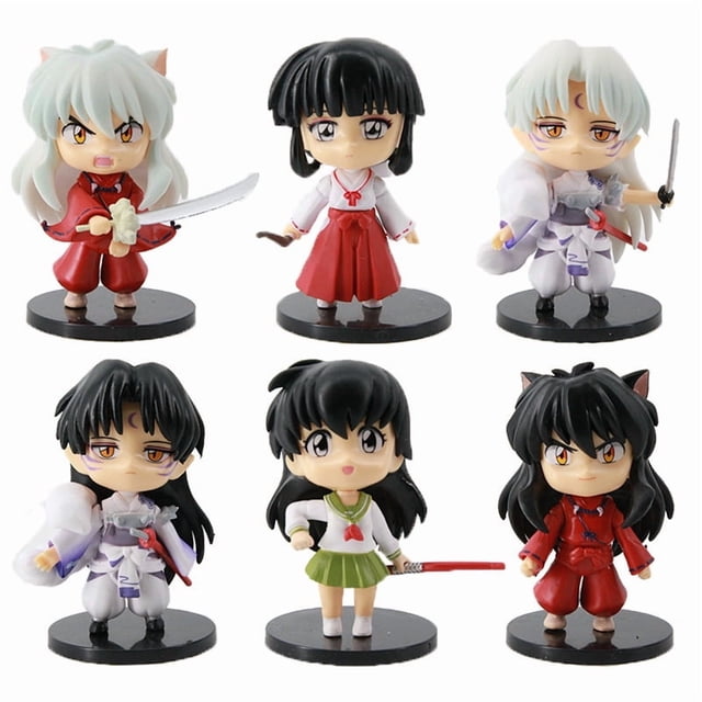 Figura de juguete coleccionable, modelo modelo anime Inuyashas, 10 cm