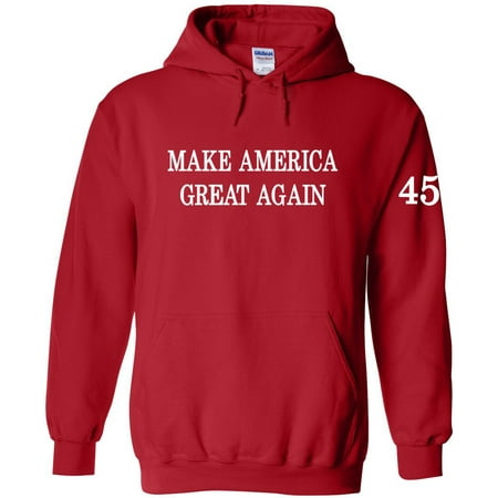 Make America Great Again Pullover Hoodie Red (Best American Apparel Hoodie)