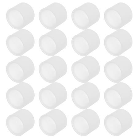 20pcs RCA Anti Dust Plug Dustproof Cover RCA Port Stopper Protector Clear