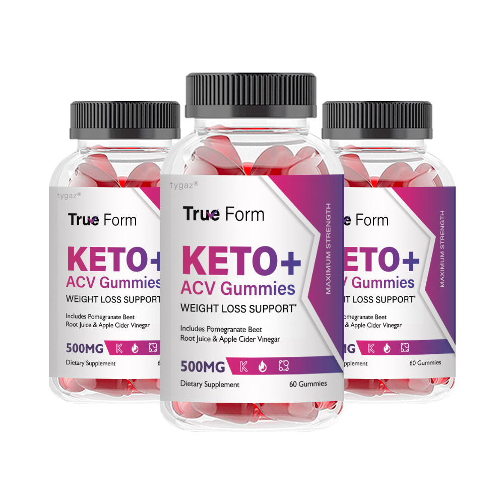 (3 Pack) True Form Gummies True Form Keto Weight Loss Gummies