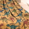 thumbnail image 3 of Colorful Dinosaurs Names Pattern Blanket,Comfortable Soft Lamb Wool Throw Blanket,All Season,Warm Lightweight Blankets for Sofa Bed Couch Living Room Chair,60"x80", 3 of 4