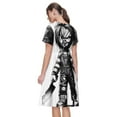 thumbnail image 7 of Lsque Chucky Print Women's Casual Dress T-Shirt Summer Short Sleeve Scoop Neck Swing Dresses, 7 of 7