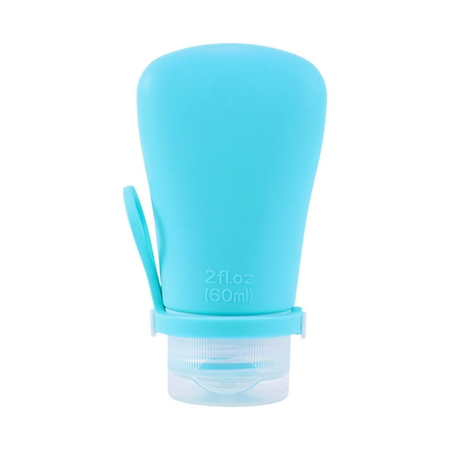Silicone Travel Dispensing Bottle with Convenient Handle for Outdoor Adventures and Home Use Leak Proof Design Ideal for Cosmetics Shampoo Lotion Storage