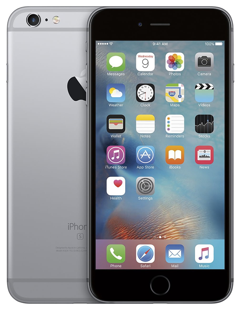 Slordig Derbevilletest kennis Apple iPhone 6s Plus 32GB Unlocked GSM - Space Gray (Used) - Walmart.com