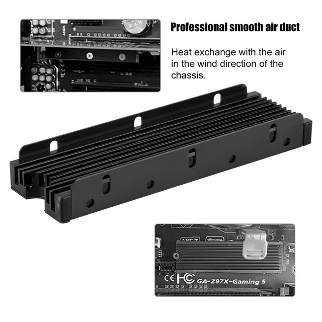 NGFF M2 Doble Refrigeración por Agua HDD Lado Térmico SSD Disipador de Calor Refrigerador de Conductividad Rojo ANGGREK Otros