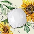 thumbnail image 4 of Oval Sunflower Tablecloth 60x84 inches, Waterproof Wrinkle Resistant Durable Polyester Table Cover Spring Summer Watercolor Floral Tablecloth for Indoor and Outdoor, Holiday Kitchen Dining and Parties, 4 of 6