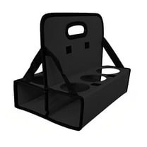 Cup Caddy Portable Drink Carrier or Cans Reusable,6-Cup Holder with Handle,for Delivery and Take Out