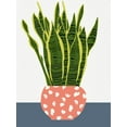 thumbnail image 2 of Bucheli, Jen 25x32 Gold Ornate Wood Framed with Double Matting Museum Art Print Titled - Potted Plant, 2 of 4