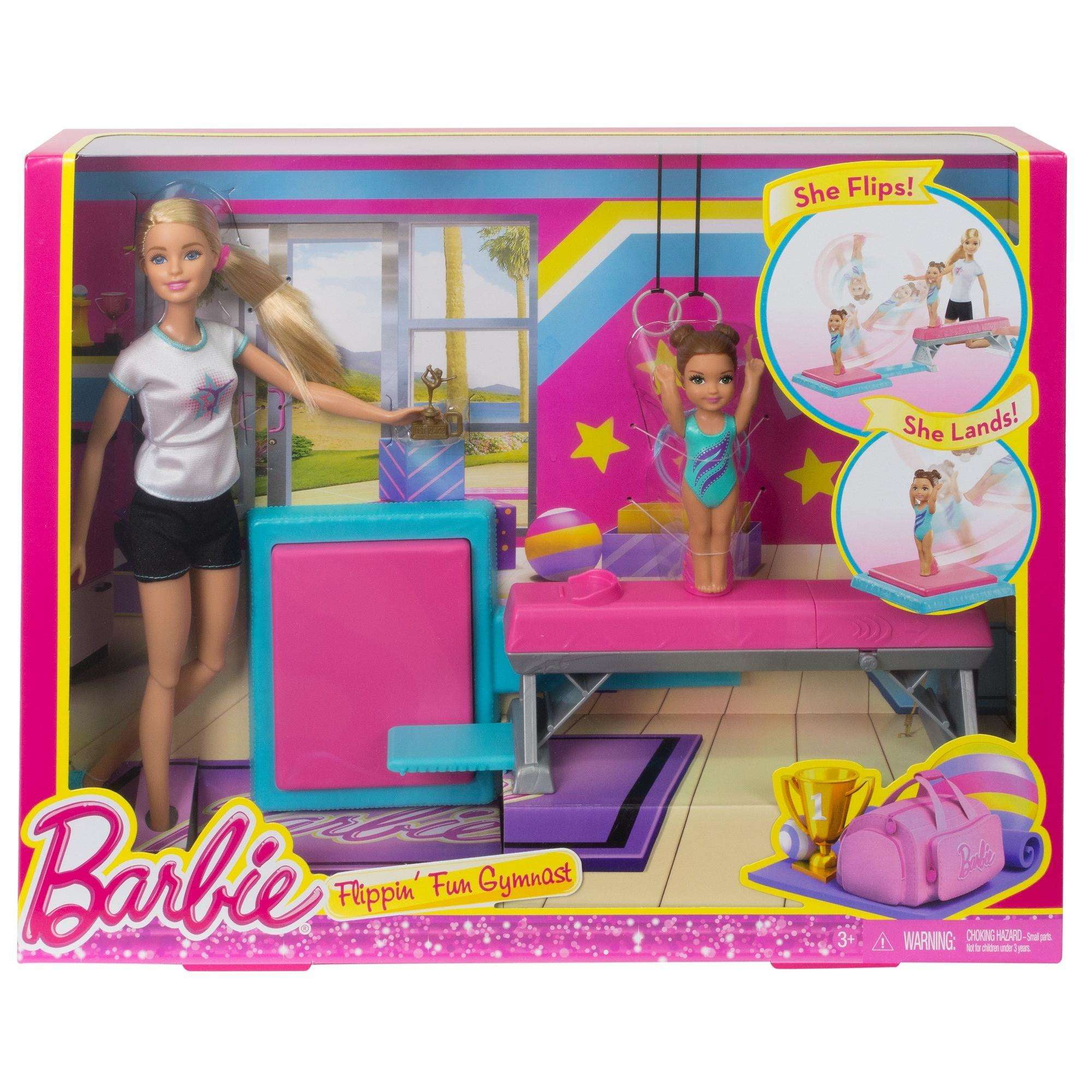 flippin fun gymnastics barbie