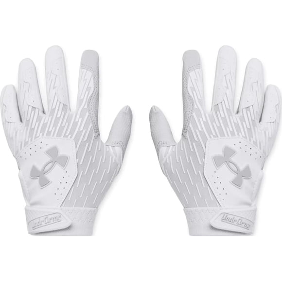 Guantes de Béisbol T para Niños Under Armour Clean Up Blanco Gris
