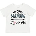 thumbnail image 3 of Inktastic Mamaw Loves Me Grandchild Girls Toddler T-Shirt, 3 of 5
